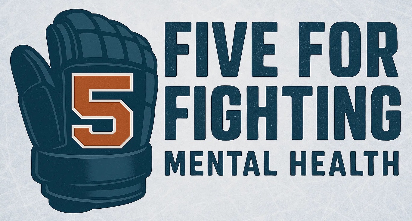 Original Five For Fighting hockey glove logo